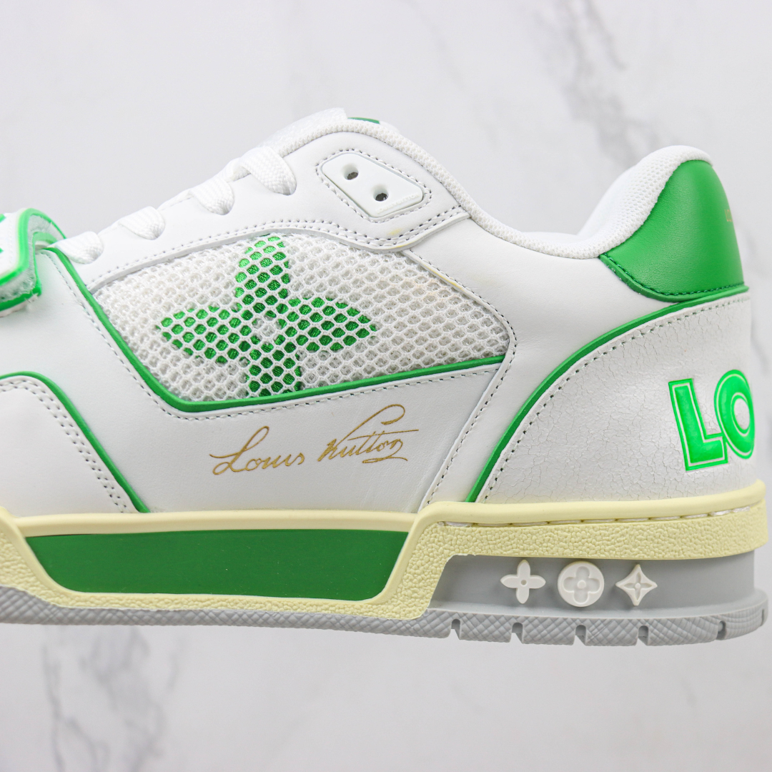 Louis Vuitton Trainer Low Classic Green