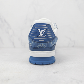 Louis Vuitton Trainer Low Monogram Denim Blue
