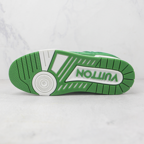 Louis Vuitton Trainer Low Monogram Denim Green