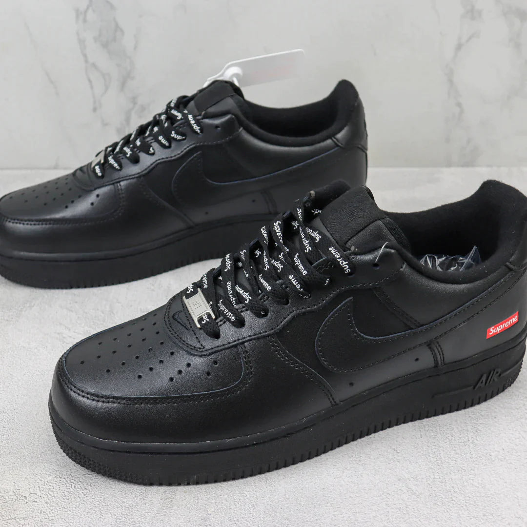 Supreme x Nike Air Force 1 Low Black - AirHype